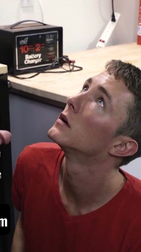 Shy Boy Gets Rammed By Older Man In Garage   Clip 2