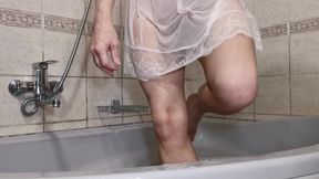 When Slut Michelle Just Takes Her Time and Enjoys Her New French Lingerie