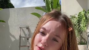 Social Media Creator @your_cookie @Teasing and #Outdoor #Redhead #Naked #Small Tits video gratis film | Tik.Porn