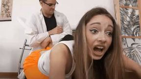 il medico del carcere, una detenuta troppo eccitante - the prison doctor, a too hot inmate ( MP4 - MOBILE VERSION )