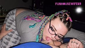 Fun on mother&#039;s day feed me all your cumm