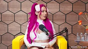 Lily Lou, Hollywood Cash And Mick Blue In The Podcast