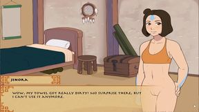 Hentai Anime – Four Elements Trainer - Katara & Korra Seduce You In Eroge Adventure