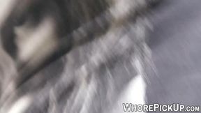 Picked up young whore fucked and mouth filled with warm jizz