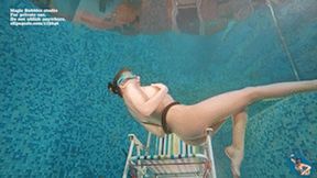 Dragon underwater show on a chair FHD