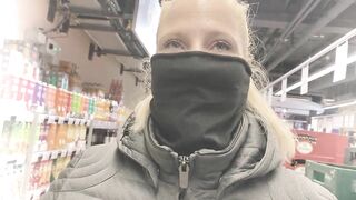 Milena Sweet remotely controlled through the supermarket