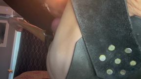 Cocksman Fat Nut - Cum All Over His Ass