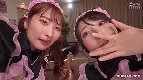 2 Massage Girls Get Creampied In Uniform
