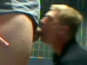 Sucking Boy In His Dorm Bathroom