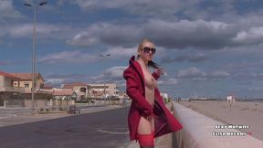 exhibition en public et masturbation devant l autoroute voici une video d ...