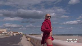 exhibition en public et masturbation devant l autoroute voici une video d ...