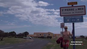 exhibition en public et masturbation devant l autoroute voici une video d ...