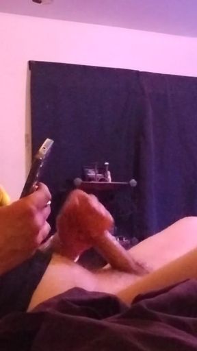 Big dick buddy blows a load   Clip 1