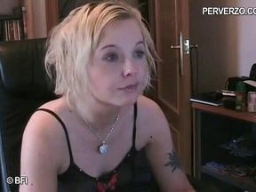 Casting sex tape of delightful blonde and her boy