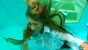 Underwater Office Girl Sex