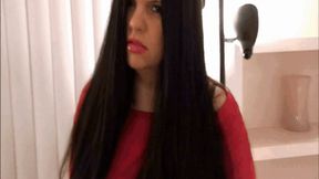 My Stinky Pantyhose Feet Make You Lose Your Load in 30 Sec or Less