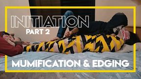 Initiation - Mumification and Edging - Part 2 (1080p) Gay Bondage - Gay Domination - Mummification - BDSM