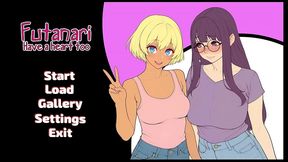 futanari have a heart too [ futa hentai game ] ep.2 she fucked her roomate for the first time raw in the bathroom !