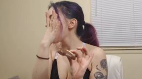 Chocolate Tiny Man Devours MILF Teen Amateur Anal Blowjob