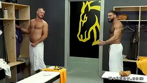 Steamy Lockers: Hairy Jocks Collide in Sweat-Fueled Three-Way Rampage – GayPornVibe 18+