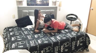 my friend came to visit and we ended up fucking in my room