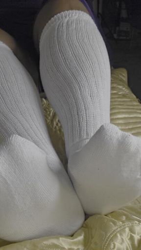 Drool, loser. These calloused feet will never touch your pathetic face.