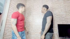 KISSING MY DELICIOUS WALLPAPER INSTALLER - BY ANDREW DIOP AND MAX BRONSON - CLIP 1