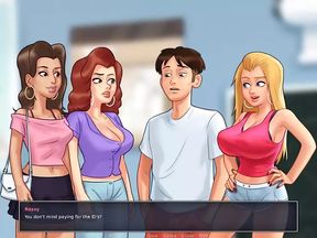 Summertimesaga They Fight to Show Me Their Titties Part 44