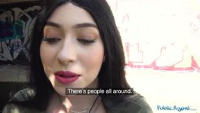 Public Porn Cash tempts busty American Amilia Onyx to fuck