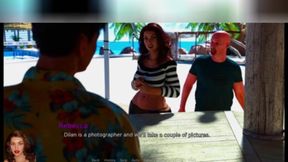 Rebecca goes dickhunting at the beach. 3D porn, cartoon sex