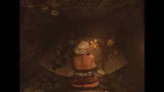 Ciri from The Witcher 3 in a Pub