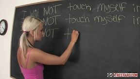 Barbie Addison Sucks And Fucks The Teacher