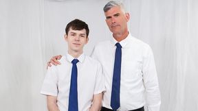 Humungous Man sausage Priest Tears up Nubile Sinner Condom-free In His Office After Confession - Missionaryboys