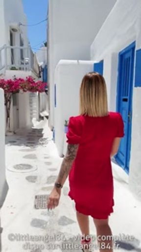 Littleangel84 à Mykonos - mon aventure sur l'île avec exhib, sodo et creampie ! Teaser S06E04