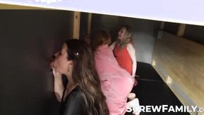 ”Glory holes just for the beautiful stepaunt including  Daphne Klyde”