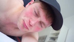 Blond twink gets a sore ass