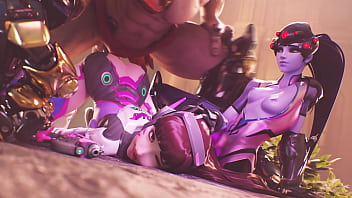 D.Va gets wrecked after loosing to doomfist and widow