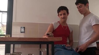 The sink is not working but their throats sure do