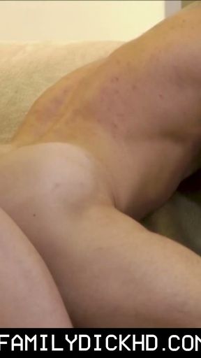 Hunk Step Dad Big Muscles And Tattoos Fucked By Step Dad   Clip 1