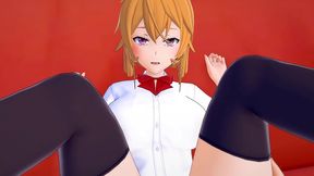 Soma Yukihira Grateful for Erina's Challenge in 3D Hentai Food Wars