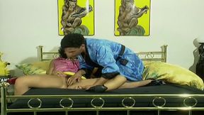 Horny lesbians getting at it