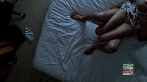 video completo de viaje a veracruz, intro que me manda con su cuckold y luego la follada con camara escondida