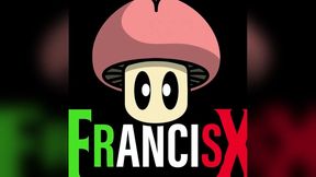 Francis X Official redheaded babe rides cock reverse cowgirl before blowing him and