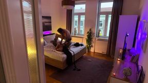 Horny GF gets perfect anniversary gift - sensual pussy eating & multiple orgasms