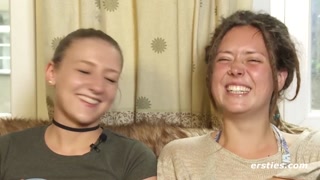Ersties: Sofie has first experience with a girl and right in front of the camera