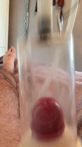 Cum by milking machine