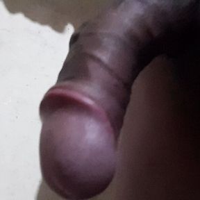 My hard big penis got very rocky