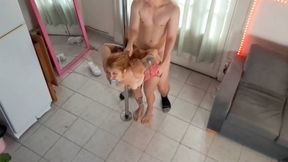Wife gets punished with hard sex