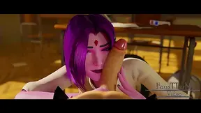 Ravens Tempting Aftermath Ignites Wild 3D Hentai Desires Post-Class