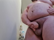 Fat gainer bear relieving tension